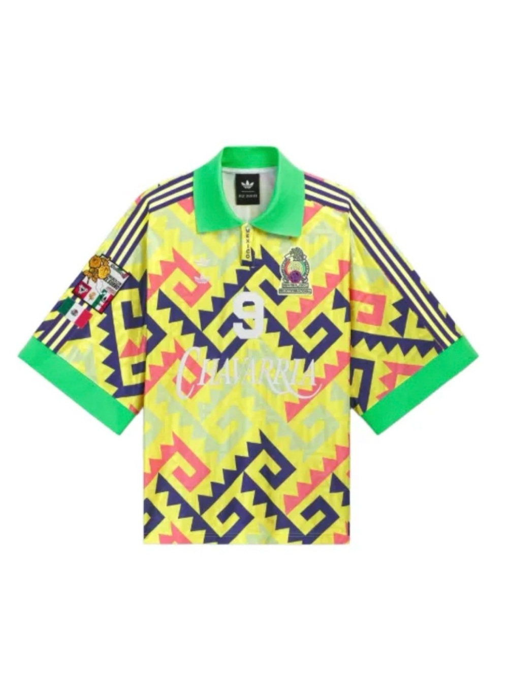 Willy Chavarria “Jorge Campos” x Adidas Goalkeeper Jersey Size Large NEW